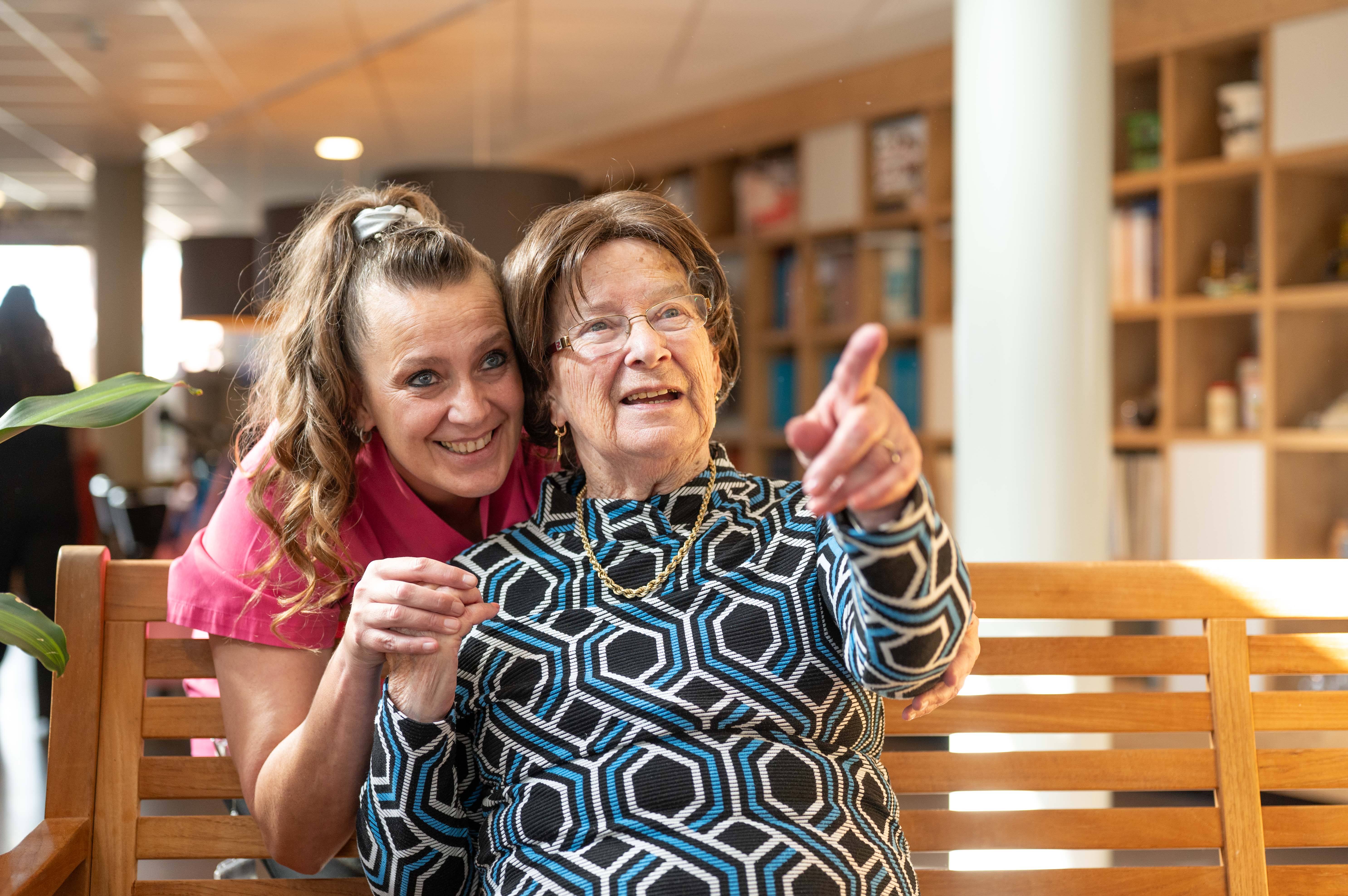 Campagne Verpleeghuizen Oudshoorn Rachel Bewoonster 2