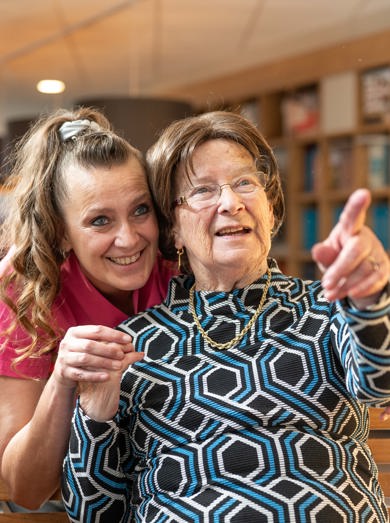 Campagne Verpleeghuizen Oudshoorn Rachel Bewoonster 2